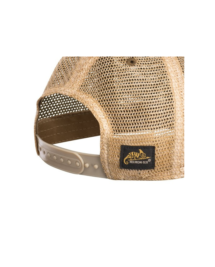 CZAPKA HELIKON TRUCKER TACTICAL - DIRTY WASHED COTTON - US WOODLAND / KHAKI A ONE SIZE CZ-TTC-DW-0313A