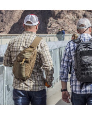 PLECAK HELIKON EDC SLING CORDURA COYOTE ONE SIZE PL-ESB-CD-11