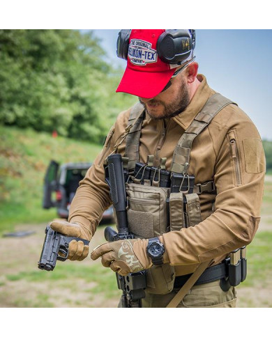 RĘKAWICZKI HELIKON RANGE TACTICAL GLOVES POLYESTER L/REGULAR BLACK/SHADOW GREY A RK-RNG-PO-0135A-B05