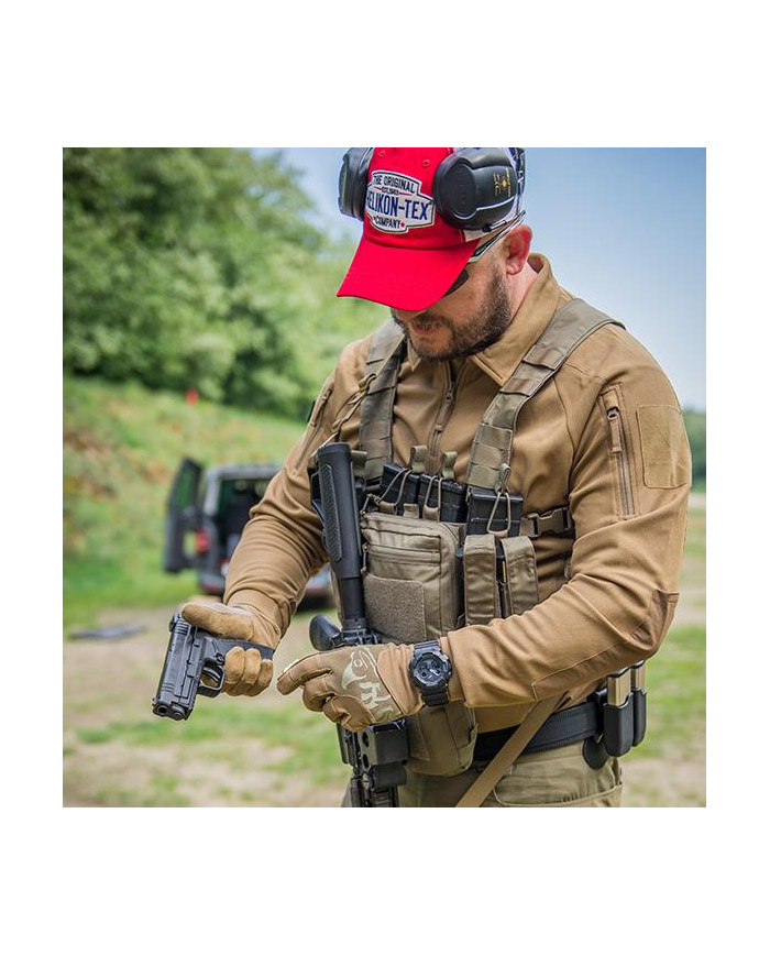 RĘKAWICZKI HELIKON RANGE TACTICAL GLOVES POLYESTER L/REGULAR BLACK/SHADOW GREY A RK-RNG-PO-0135A-B05