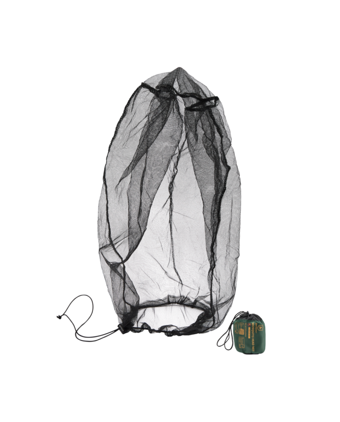 SIATKA NA KOMARY DEERHUNTER PACKABLE HEADNET BLACK - ONE SIZE 