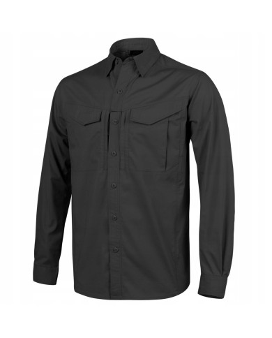KOSZULA HELIKON DEFENDER MK2 LONG SLEEVE POLYCOTTON RIPSTOP CZARNA S/REGULAR KO-DF2-PR-01-B03
