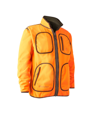 BLUZA DEERHUNTER 5526 Gamekeeper Reversible Fleece Jacket 669 Orange - 4XL