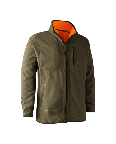 BLUZA DEERHUNTER 5526 Gamekeeper Reversible Fleece Jacket 669 Orange - 2XL