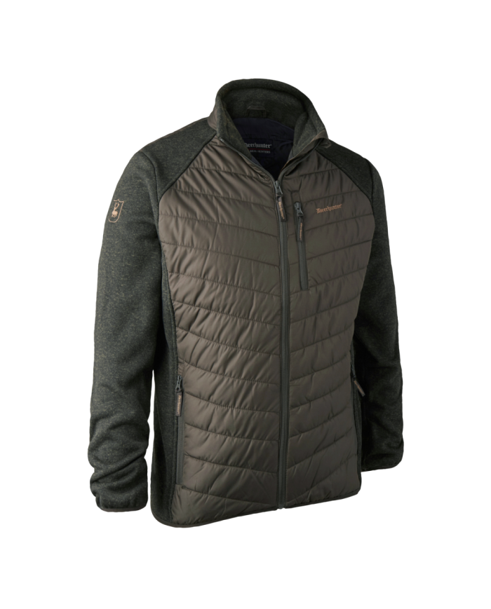 BLUZA POLAROWA DEERHUNTER MOOR PADDED JACKET 393 TIMBER - M