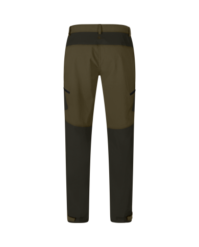 Elastyczne spodnie outdoorowe Seeland Grizzly brown / Duffel green (odcienie brązu i zielonego), r. 54