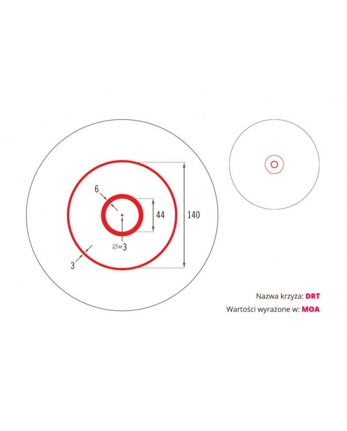 Kolimator Vortex Spitfire AR 1x Prism Scope