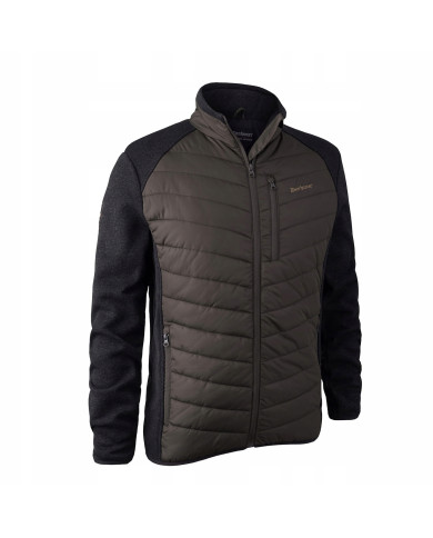 BLUZA POLAROWA DEERHUNTER 5572 MOOR PADDED JACKET 571 BROWN LEAF - M