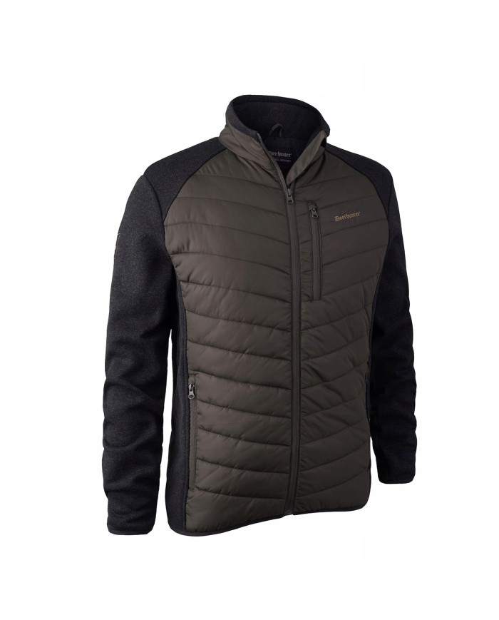 BLUZA POLAROWA DEERHUNTER 5572 MOOR PADDED JACKET 571 BROWN LEAF - M