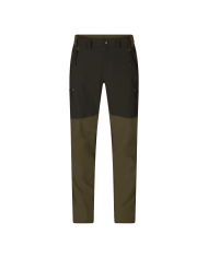 Elastyczne spodnie outdoorowe Seeland Grizzly brown / Duffel green (odcienie brązu i zielonego), r. 48