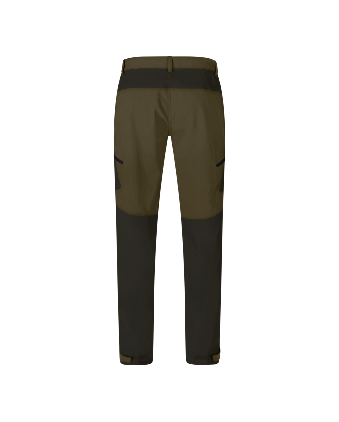 Elastyczne spodnie outdoorowe Seeland Grizzly brown / Duffel green (odcienie brązu i zielonego), r. 48