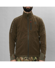 Bluza Harkila Kamko camo reversible WSP fleece jacket Hunting green/mossy oak break-up Country L