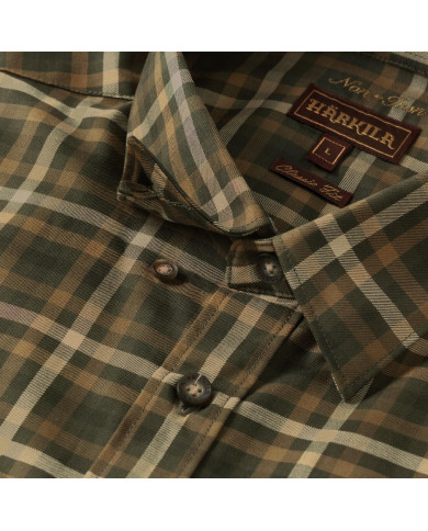 KOSZULA HARKILA MILFORD SHIRT WILLOW GREEN CHECK XL 