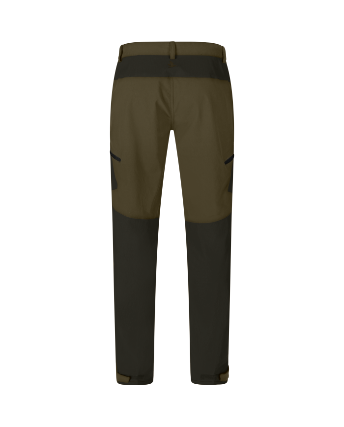 Elastyczne spodnie outdoorowe Seeland Grizzly brown / Duffel green (odcienie brązu i zielonego), r. 54
