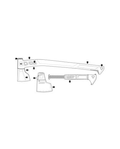 TOPOREK GERBER BUSHCRAFT AXE-COYOTE