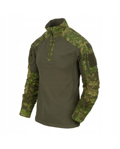 BLUZA HELIKON MCDU COMBAT SHIRT NYCO RIPSTOP PENCOTT WILDWOOD/OLIVE GREEN A L/REGULAR  BL-MCD-NR-4502A-B05