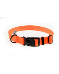 OBROŻA 4WILD Z TAŚMY 25MM NEONOWA POMARAŃCZA 37-57CM