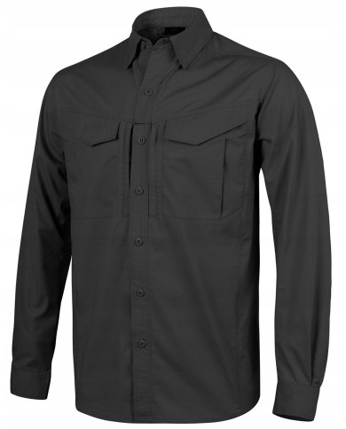 KOSZULA HELIKON DEFENDER MK2 LONG SLEEVE POLYCOTTON RIPSTOP CZARNA L/REGULAR KO-DF2-PR-01-B05

