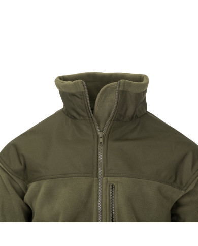 BLUZA HELIKON CLASSIC ARMY FLEECE OLIVE GREEN/BLACK  M/REGULAR BL-CAF-FL-16-B04