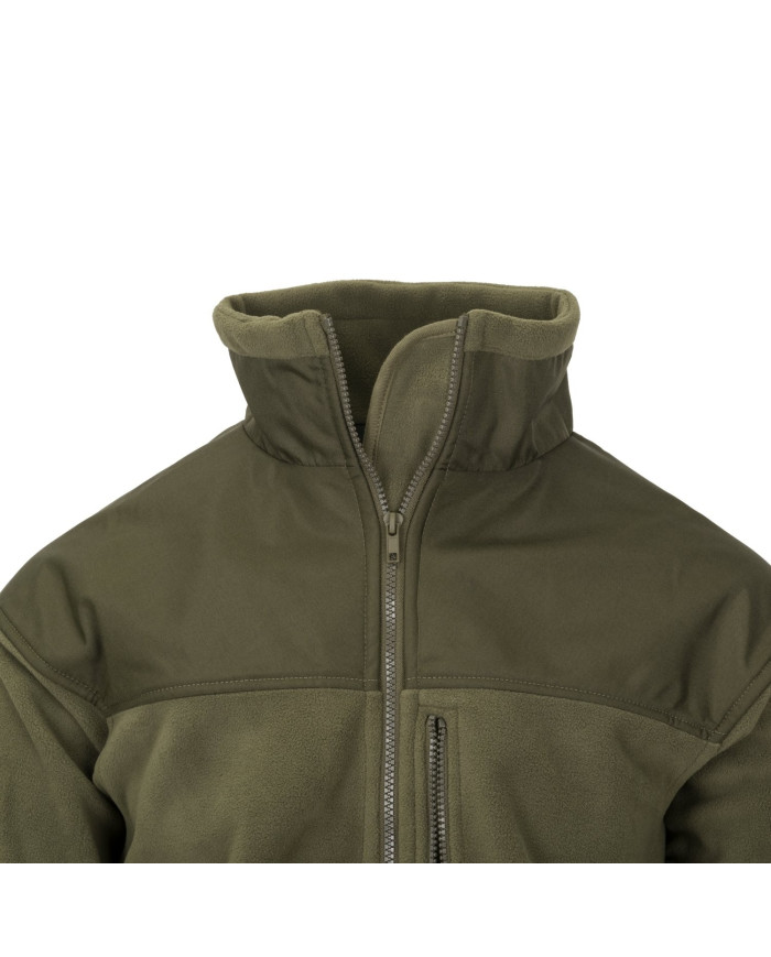 BLUZA HELIKON CLASSIC ARMY FLEECE OLIVE GREEN/BLACK  M/REGULAR BL-CAF-FL-16-B04