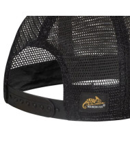 CZAPKA HELIKON TRUCKER PLAIN - DIRTY WASHED COTTON - DIRTY WASHED BLACK/ CZARNY A ONE SIZE CZ-PTC-DW-0T01A