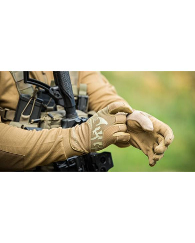 RĘKAWICZKI HELIKON ALL ROUND FIT TACTICAL GLOVES POLYESTER XL/REGULAR BLACK/SHADOW GREY A RK-AFL-PO-0135A-B06