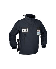 KURTKA HELIKON COUGAR QSA TM + HID TM - SOFT SHELL WINDBLOCKER NAVY BLUE XL/REGULAR KU-CGR-SM-37-B06
