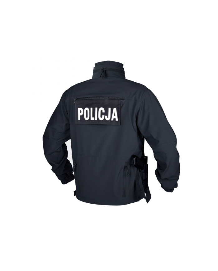 KURTKA HELIKON COUGAR QSA TM + HID TM - SOFT SHELL WINDBLOCKER NAVY BLUE XL/REGULAR KU-CGR-SM-37-B06