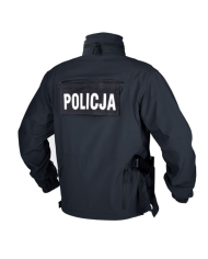 KURTKA HELIKON COUGAR QSA TM + HID TM - SOFT SHELL WINDBLOCKER NAVY BLUE XL/REGULAR KU-CGR-SM-37-B06