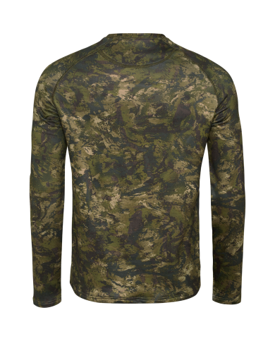 Bluza Seeland Active Camo L/S T-shirt InVis green,3XL