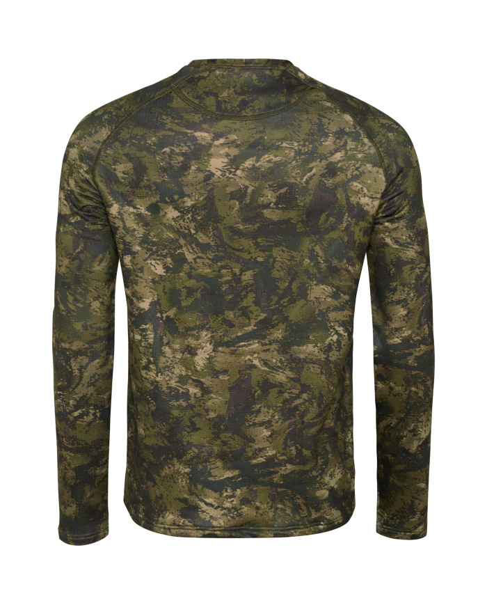 Bluza Seeland Active Camo L/S T-shirt InVis green,3XL