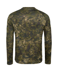 Bluza Seeland Active Camo L/S T-shirt InVis green,3XL