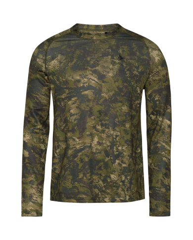 Bluza Seeland Active Camo L/S T-shirt InVis green,XL
