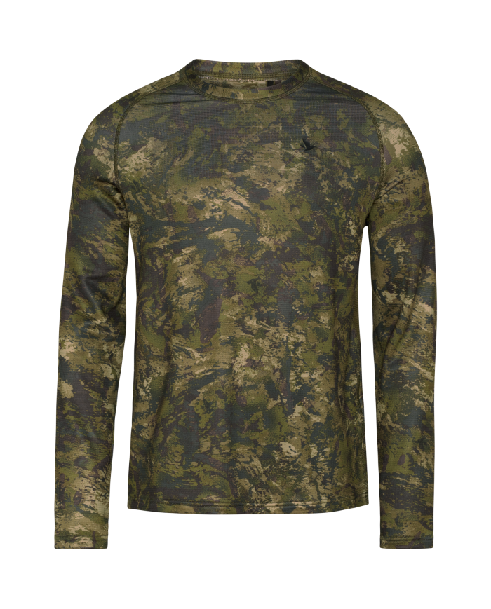 Bluza Seeland Active Camo L/S T-shirt InVis green,XL