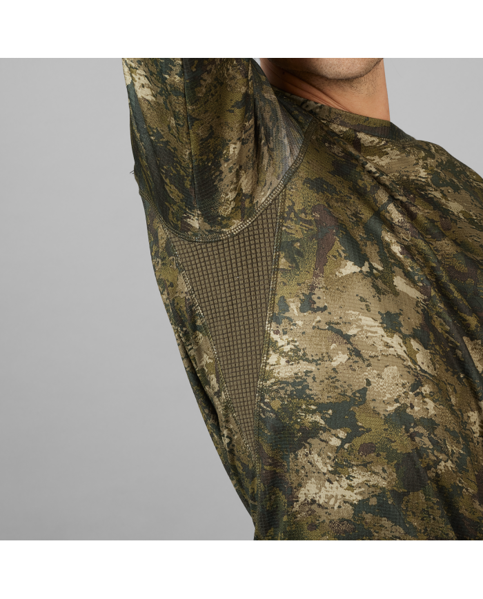 Bluza Seeland Active Camo L/S T-shirt InVis green,XL