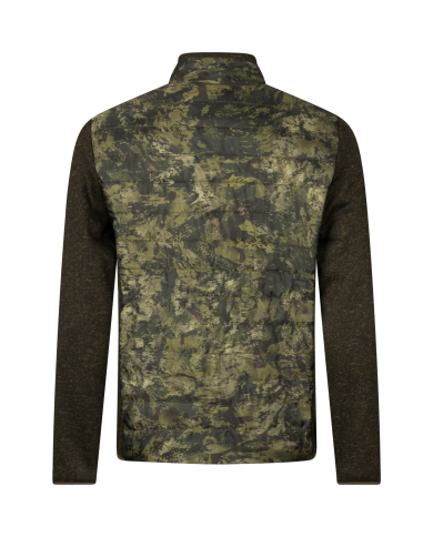 Bluza Seeland Theo Hybrid Jacket Camo Pine Green/InVis green,XL
