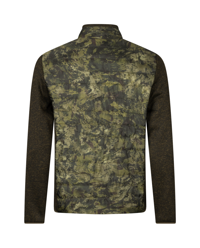 Bluza Seeland Theo Hybrid Jacket Camo Pine Green/InVis green,XL