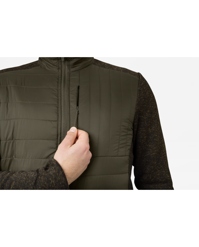 Bluza Seeland Theo Hybrid Jacket Pine Green,L