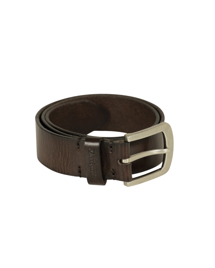 PASEK DEERHUNTER 8111 Leather Belt, szerokość 4cm, 583 Dark Brown - 115cm