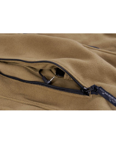 BLUZA HELIKON LIBERTY DOUBLE FLEECE OLIVE GREEN/CZARNA M/REGULAR BL-LIB-HF-16-B04