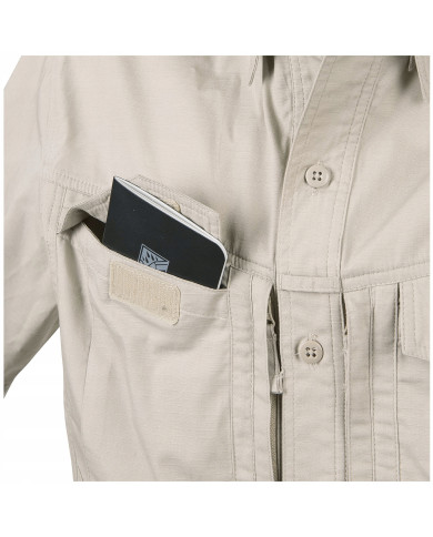 KOSZULA HELIKON DEFENDER MK2 LONG SLEEVE POLYCOTTON RIPSTOP BEŻ XL/REGULAR KO-DF2-PR-13-B06
