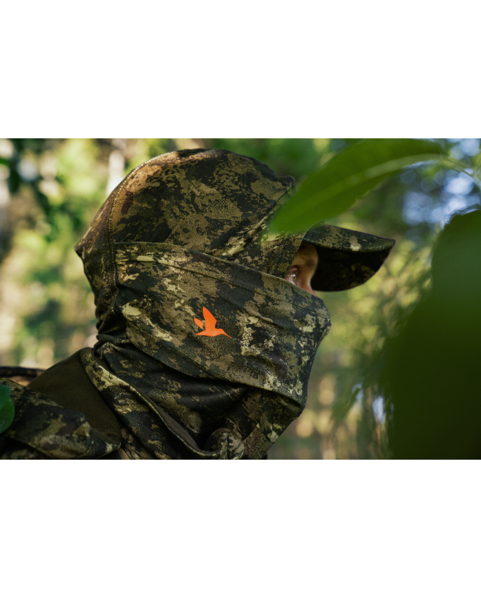 KOMIN SEELAND Scent control Camo balaclava InVis green, One size