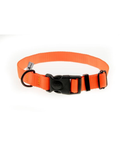 OBROŻA 4WILD Z TAŚMY 40MM NEONOWA POMARAŃCZA 39-61CM