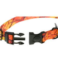 OBROŻA 4WILD Z TAŚMY 20MM POMARAŃCZOWY KAMUFLAŻ 25-35CM
