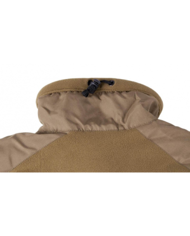 BLUZA HELIKON LIBERTY DOUBLE FLEECE OLIVE GREEN/CZARNA L/REGULAR BL-LIB-HF-16-B05