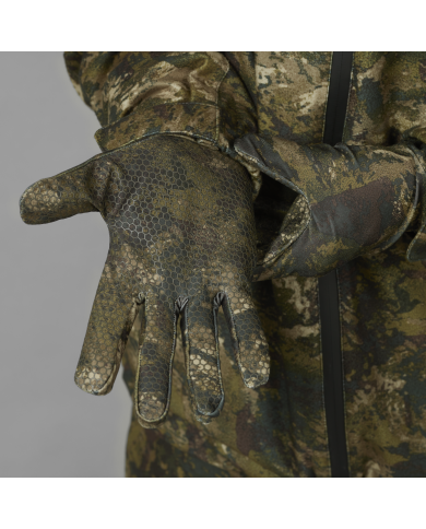 RĘKAWICZKI SEELAND Scent control Camo gloves InVis green, XL