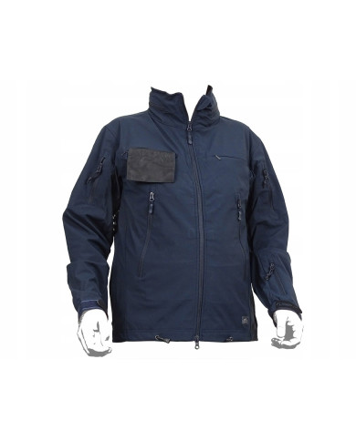 KURTKA HELIKON COUGAR QSA TM + HID TM - SOFT SHELL WINDBLOCKER NAVY BLUE M/REGULAR KU-CGR-SM-37-B04