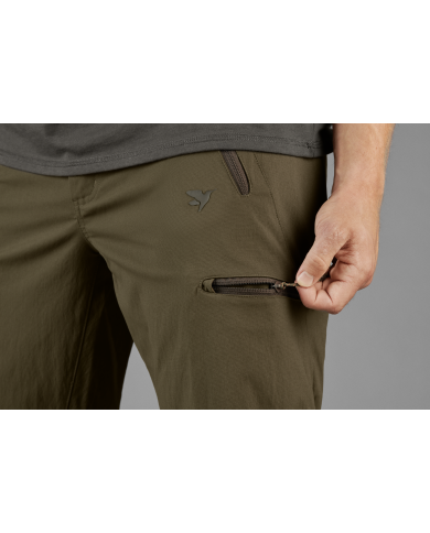SPODNIE SEELAND Outdoor stretch trousers Pine green 48 