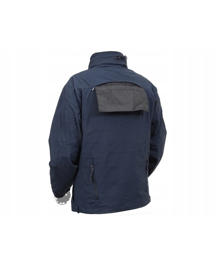 KURTKA HELIKON COUGAR QSA TM + HID TM - SOFT SHELL WINDBLOCKER NAVY BLUE M/REGULAR KU-CGR-SM-37-B04