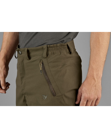 SPODNIE SEELAND Outdoor stretch trousers Pine green 54